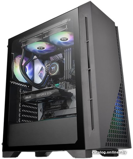 Корпус ATX без БП Thermaltake H330 TG Midi-Tower (CA-1R8-00M1WN-00) Black