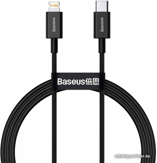Кабель Baseus Superior Type-C To Lightning 1m Black CATLYS-A01