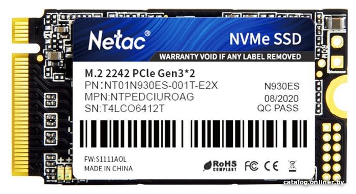 SSD M.2 Netac 1Tb N930ES (NT01N930ES-001T-E2X)