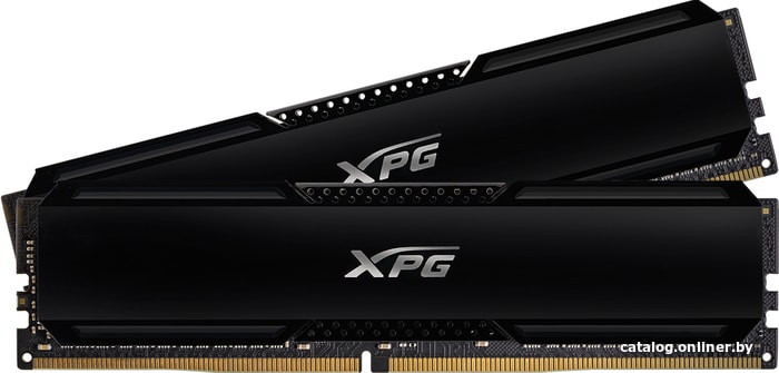 DDR4 32GB (2x16GB) PC4-25600 3200MHz A-Data XPG GAMMIX D20 (AX4U320016G16A-DCBK20) Non-ECC CL16 1.35V