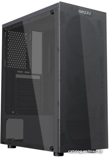 Корпус ATX без БП Ginzzu SL190 Black