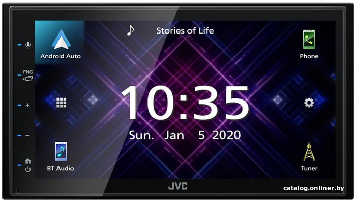 Автомагнитола JVC KW-M560BT