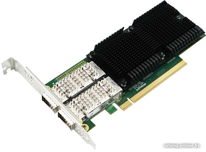 Адаптер LR-LINK LRES1014PF-2QSFP28 PCIE 10GB 16QSFP28