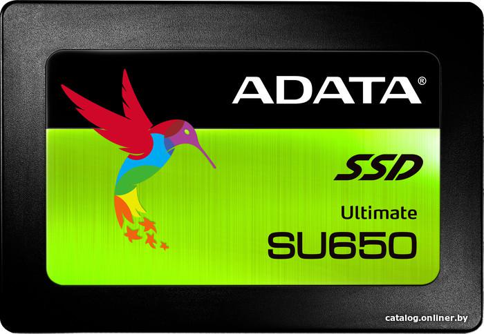 SSD 2,5" SATA-III A-Data 512Gb SU650 (ASU650SS-512GT-R) RTL