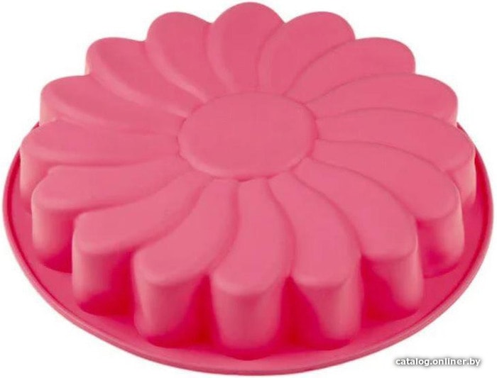 Посуда для готовки Форма для выпечки, силиконовая, ромашка, 23.5 х 5 см, FRUIT DOVE, PERFECTO LINEA 20-001129