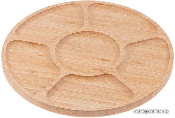 Столовая посуда Менажница бамбуковая, 33 см, BAMBOO, PERFECTO LINEA 38-330000