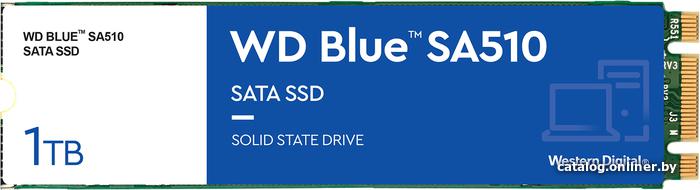 SSD M.2 SATA-III WD 1Tb Blue SA510 (WDS100T3B0B)