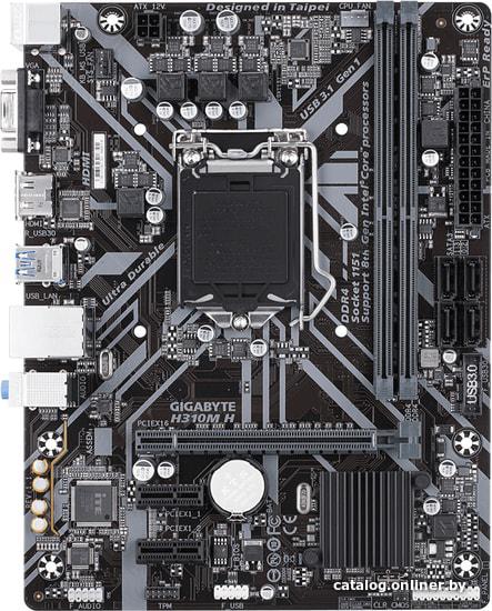 Комплект MB Gigabyte H310M H + CPU Intel Celeron G4900 OEM