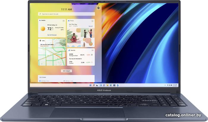 Ноутбук ASUS Vivobook 15X OLED M1503IA-L1018 15.6" Ryzen 5 4600H 8Gb 512SSD Dark Blue 90NB0Y61-M00590