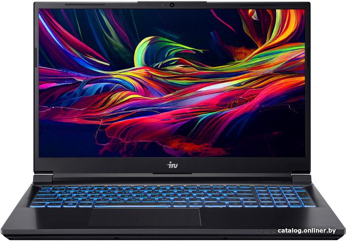 Ноутбук IRU Калибр 15ALC Core i5 12500H 16Gb SSD512Gb NVIDIA GeForce RTX 3060 6Gb 15.6" IPS FHD (1920x1080) Free DOS black WiFi BT Cam 3465mAh 1930301