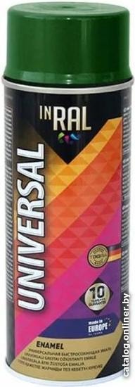 Краска-эмаль INRAL 400мл (6029) (Цвет зеленый глянц.) 26-7-6-035