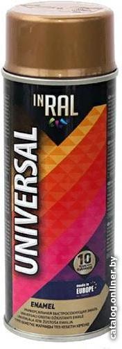 Краска-эмаль INRAL 400мл (1036) (Цвет золотой металлик глянц.) 26-7-6-020