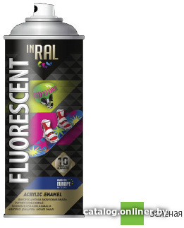 Краска-эмаль INRAL 400мл (Цвет зеленый) 26-7-5-005