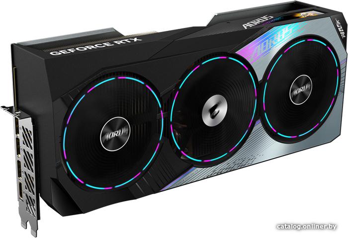 NVIDIA GeForce Gigabyte RTX4090 Aorus  Master 24G (GV-N4090AORUS M-24GD) 24GB GDDR6X (384bit, Fansink, 2230/21000MHz) HDMI DP