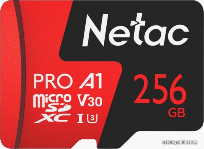Micro SD 256 Gb Netac P500 Extreme Pro (NT02P500PRO-256G-S)