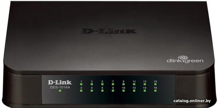 Switch D-Link DES-1016A/E2A 10/100Base-TX
