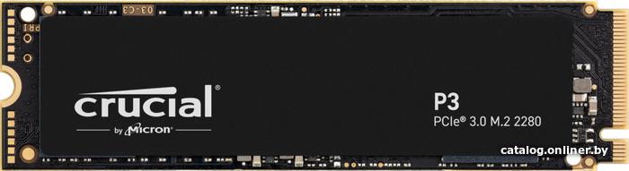 SSD M.2 Crucial 1000GB P3 (CT1000P3SSD8) PCIe 3.0 x4