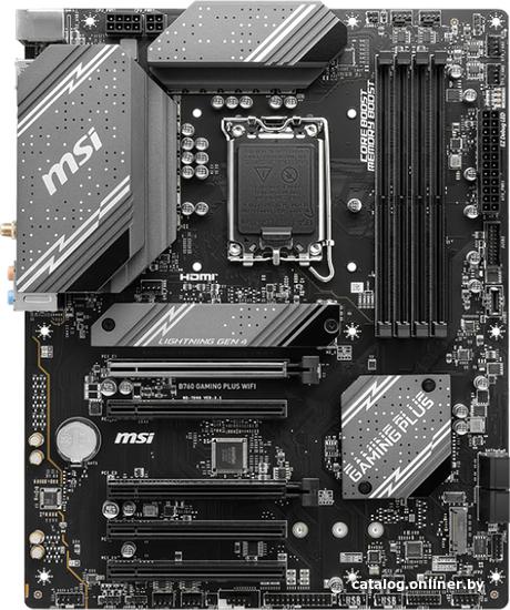 MB MSI B760 GAMING PLUS WIFI Soc-1700 4xDDR5 ATX