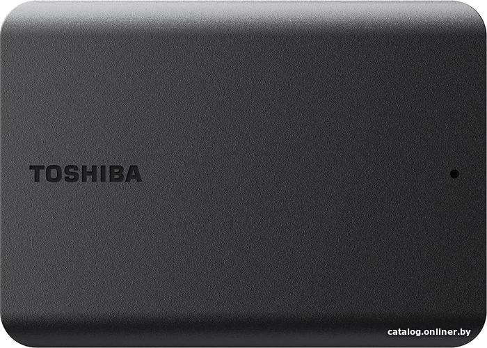 External HDD 2.5" USB3.0 Toshiba 1TB Canvio Basics (HDTB510EK3AA) Black
