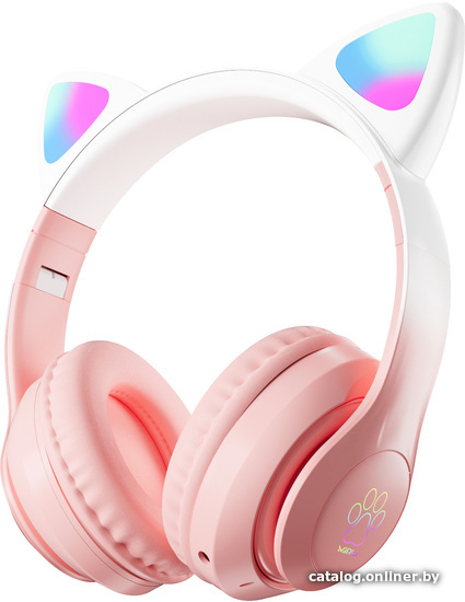 Гарнитура Miru W101 CAT EP-W10 розовый