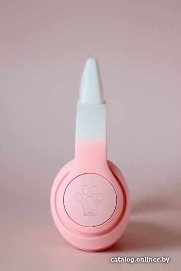 Наушники Miru W101 CAT EP-W10 розовый