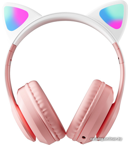 Наушники Miru W101 CAT EP-W10 розовый