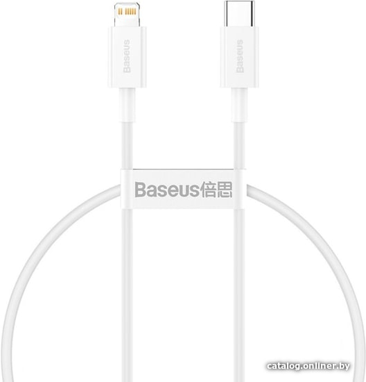 Кабель Baseus Superior Series Fast Charging Data Cable Type-C - Lightning PD 20W 1.5m White CATLYS-B02