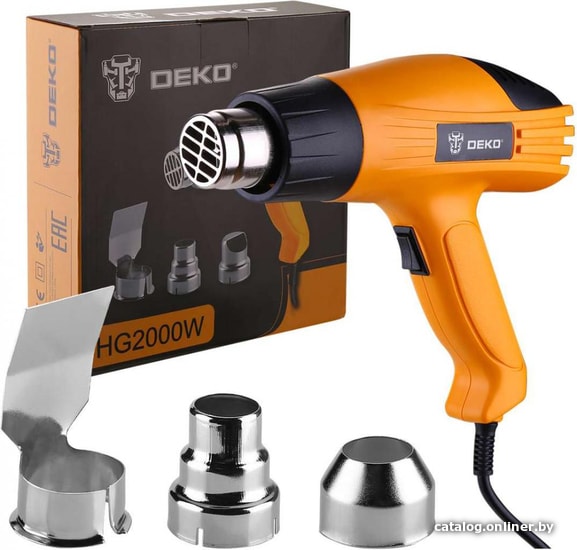 Строительный фен Deko HG2000W 063-4166