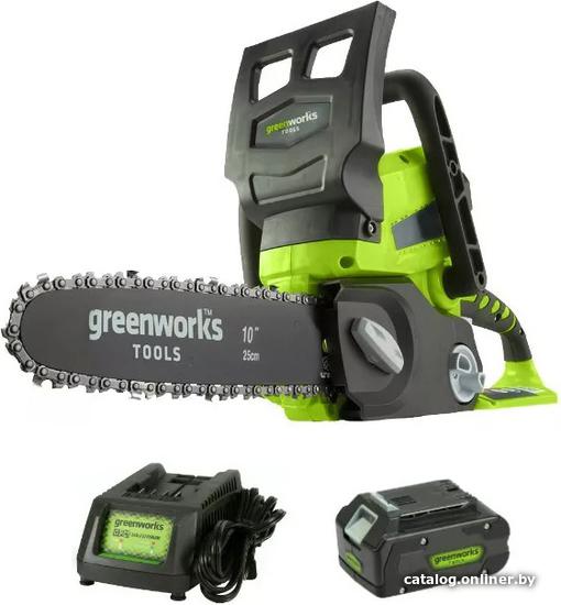 Цепная пила Greenworks G24CS25K4 2007707UB