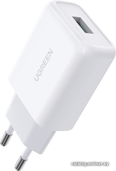 Зарядное устройство Ugreen CD122 USB-A QC 3.0 18W Charger White 10133