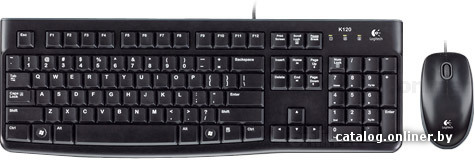 Клавиатура + мышь Logitech Desktop MK120 Black (920-002589) RTL
