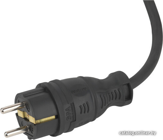 Удлинитель силовой Эра Б0057586 UK-4e-3x1 5-10m-IP44(KG) розеток 4шт 3x1.5 кв.мм 16A 10м КГ без катушки черный