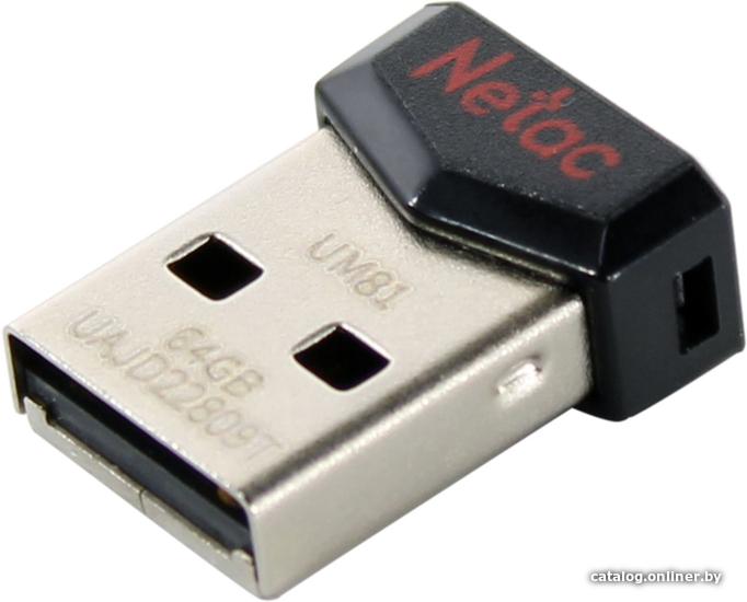 64Gb Netac UM81 (NT03UM81N-064G-20BK) USB2.0