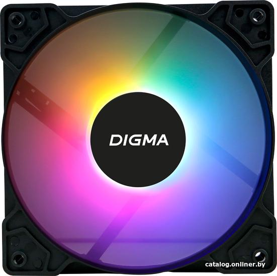 Вентилятор 120mm Digma DFAN-FRGB1