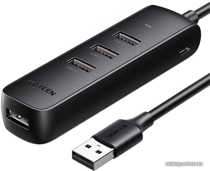 USB HUB UGreen CM416 1m Black 80657