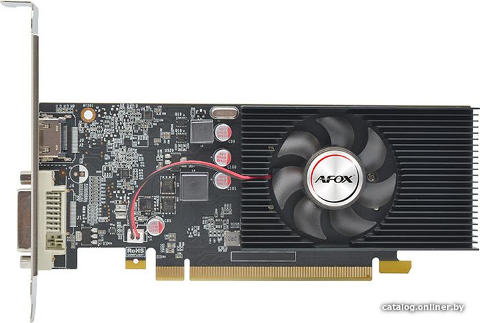 NVIDIA GeForce AFOX GT1030 (AF1030-2048D5L7) 2GB GDDR5, 64 бита, LP, Retail, RGB, HDMI, DVI (AF1030-2048D5L7)