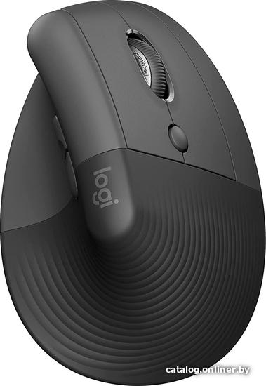 Mouse Wireless Logitech Lift Graphite-Black (910-006473)