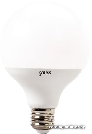 Лампа LED Gauss LED G95 E27 16W 1400lm 4100K 1 32 SQ105102216