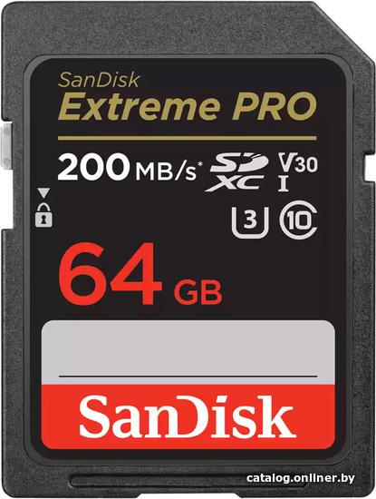 SD 64 Gb SanDisk Class 10 Extreme Pro SDSDXXU-064G-GN4IN SecureDigital