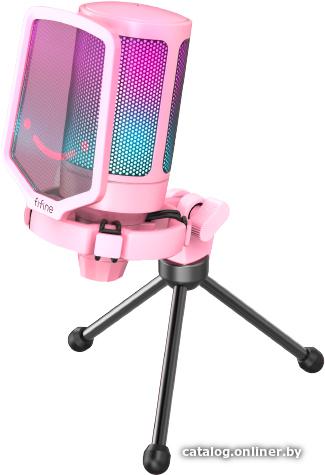 Микрофон Fifine A6V Pink A6VP