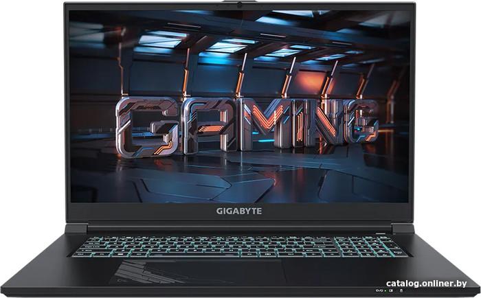 Ноутбук Gigabyte G7 MF Core i5-12500H 16Gb SSD512Gb 17. 3" RTX 4050 6Gb IPS FHD 144hz noOS black MF-E2KZ213SD