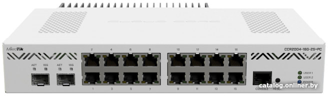 Маршрутизатор MikroTik CCR2004-16G-2S+PC