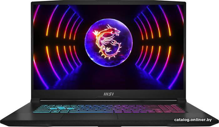 Ноутбук MSI Katana GF76 17 B12VEK-268XRU Intel Core i5 12450H 2000MHz 17.3" 1920x1080 16GB 512GB SSD NVIDIA GeForce RTX 4050 6GB Без ОС Black 9S7-17L541-268