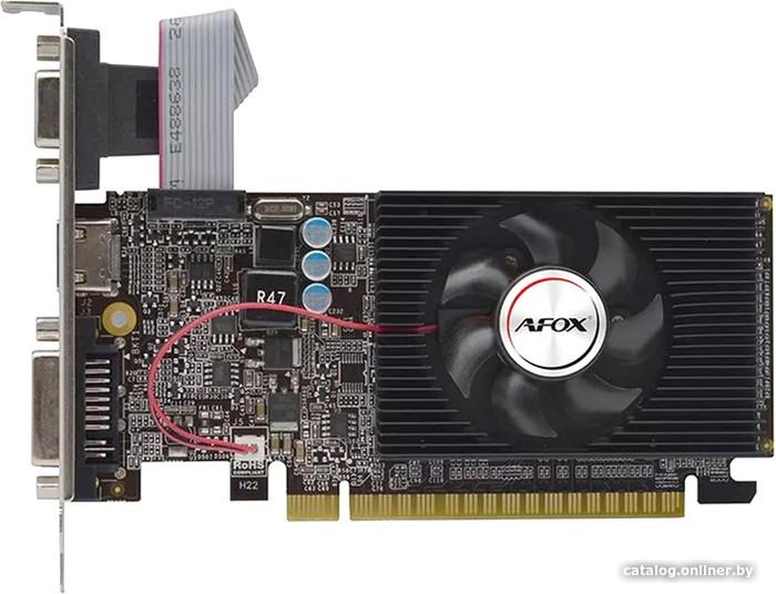 NVIDIA GeForce AFOX GT610 (AF610-1024D3L7-V6) 1Gb GDDR3 (64bit 810/1333Mhz) VGA HDMI DVI RTL