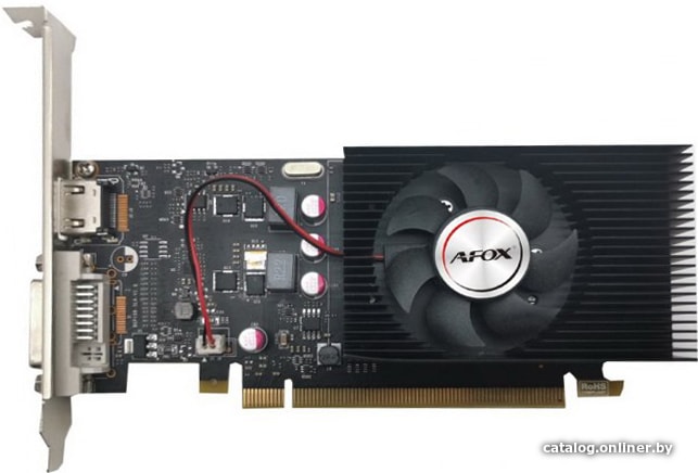 NVIDIA GeForce AFOX GT1030 (AF1030-2048D5L5-V4) 2Gb GDDR5 64bit HDMI DP RTL