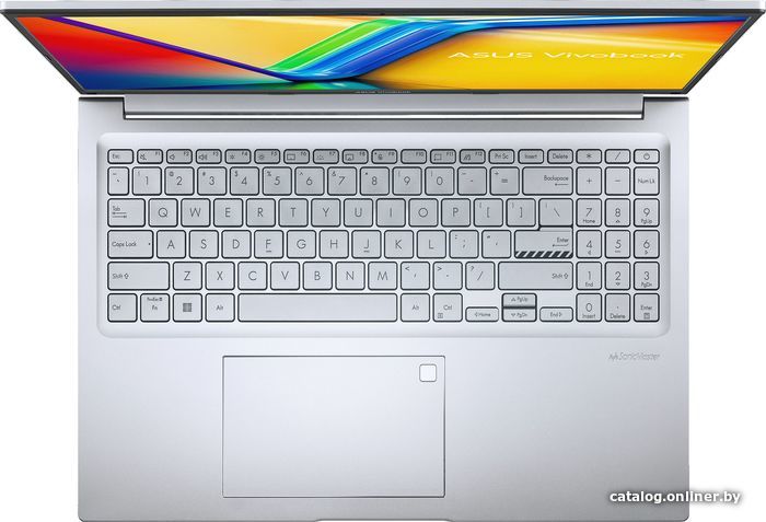 Ноутбук ASUS VivoBook 16 M1605YA-MB068 Cool Silver 16" WUXGA Ryzen 5-7530U 8Gb SSD512Gb noOS 90NB10R2-M002E0