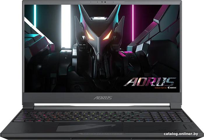 Ноутбук Gigabyte Aorus 15X Core i9-13980HX 16Gb SSD1Tb 15.6" RTX 4070 8Gb IPS QHD 165Hz noOS black ASF-D3KZ754SD