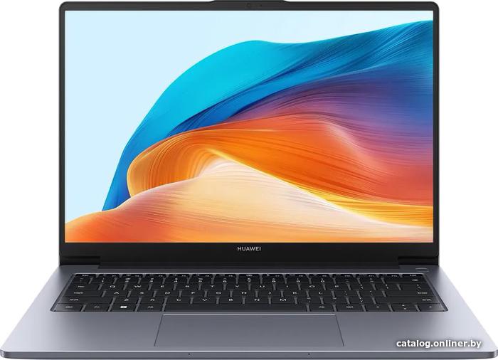 Ноутбук Huawei MateBook D 14 MDF-X 14" IPS Intel Core i5 1240P 1.7Ghz 12-ядерный 16GB LPDDR4x 512GB SSD Intel Iris Xe graphics Windows 11 Home серый космос 53013TBH