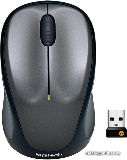 Mouse Wireless Logitech M235 (910-002692) 3ket Grey RTL