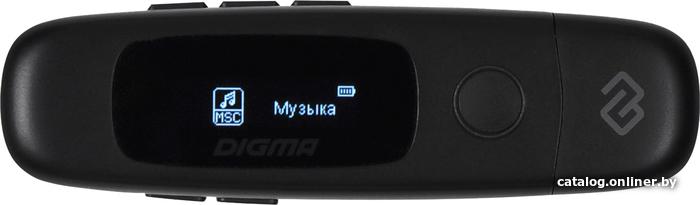 Flash-плеер Digma U4 8Gb Black